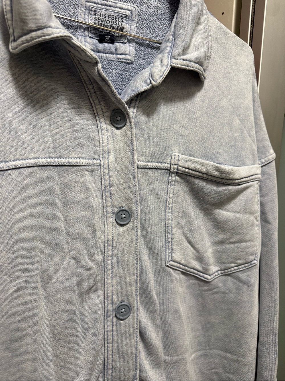 AE Fleece Button Down - Picture 3 of 8